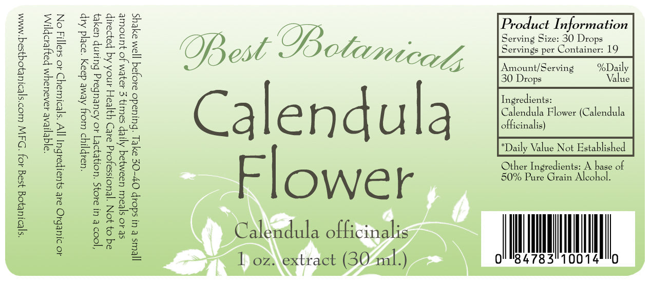 Calendula Flower Alcohol Extract