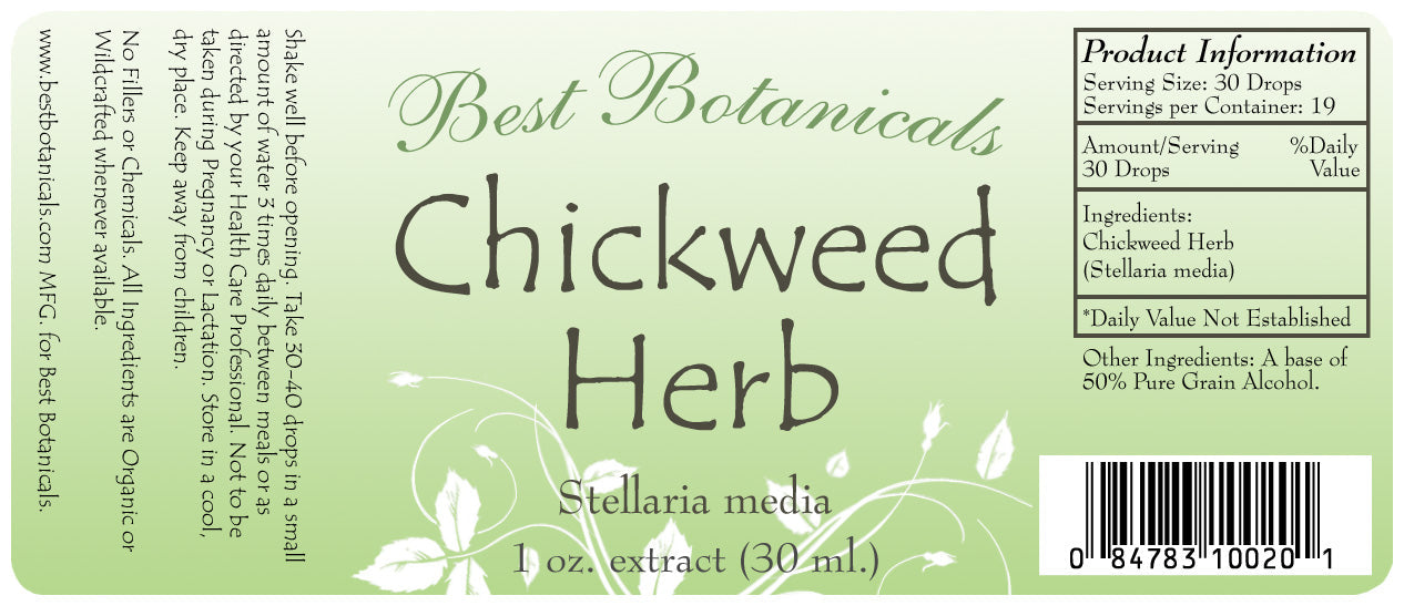 Chickweed Herb Alcohol Extract