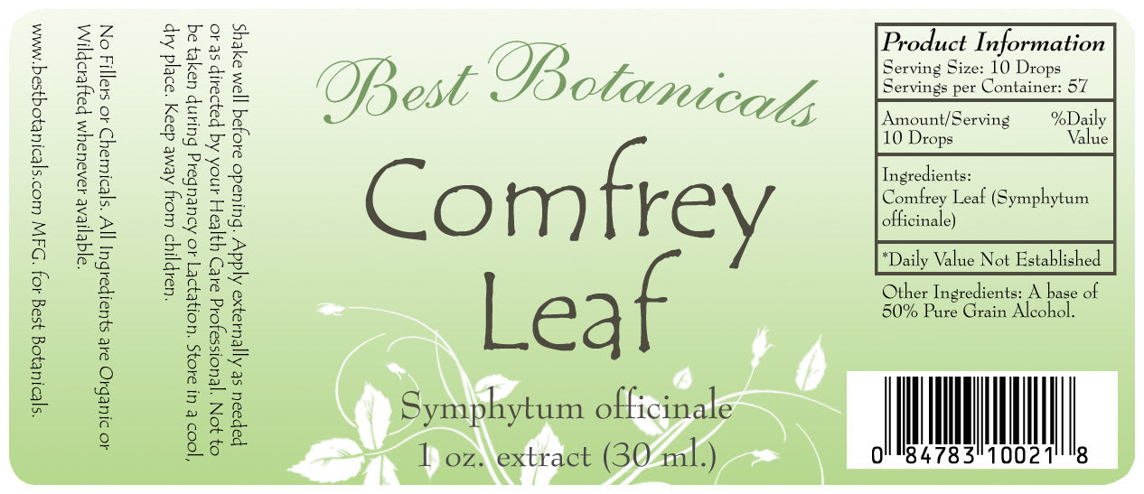 Comfrey Leaf Alcohol Extract