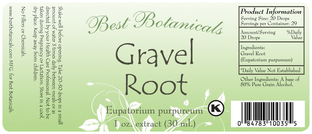 Gravel Root Alcohol Extract