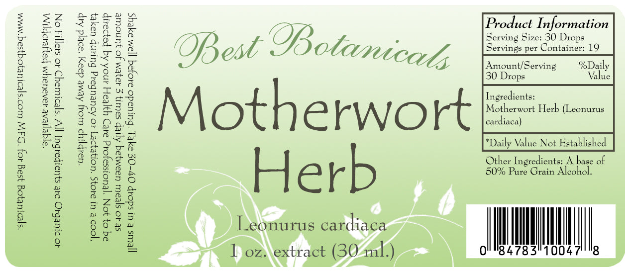Motherwort Herb Alcohol Extract