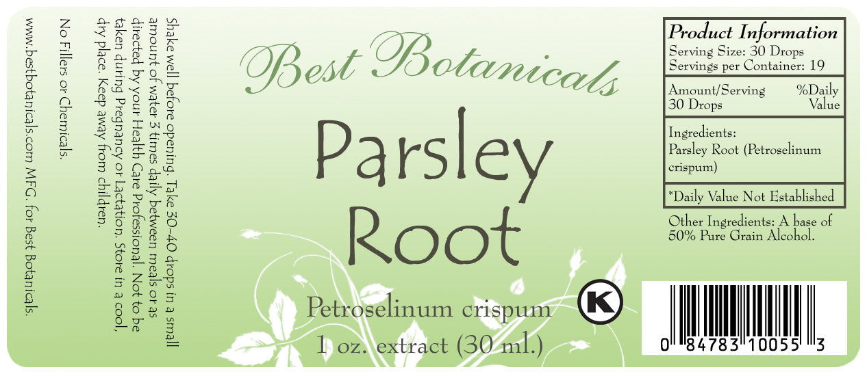 Parsley Root Alcohol Extract