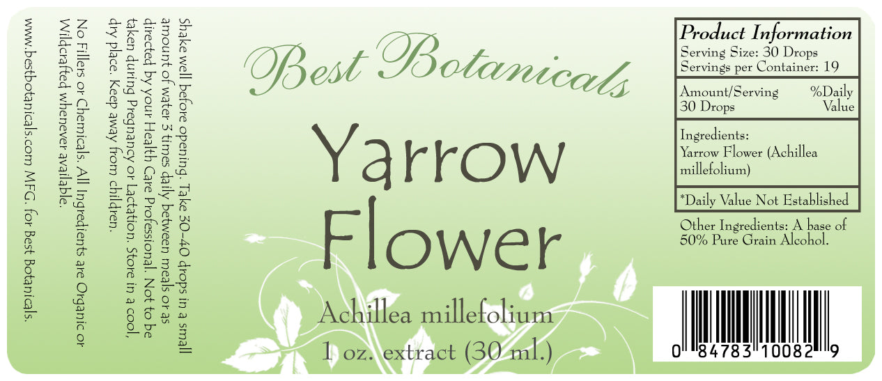 Yarrow Flower Alcohol Extract