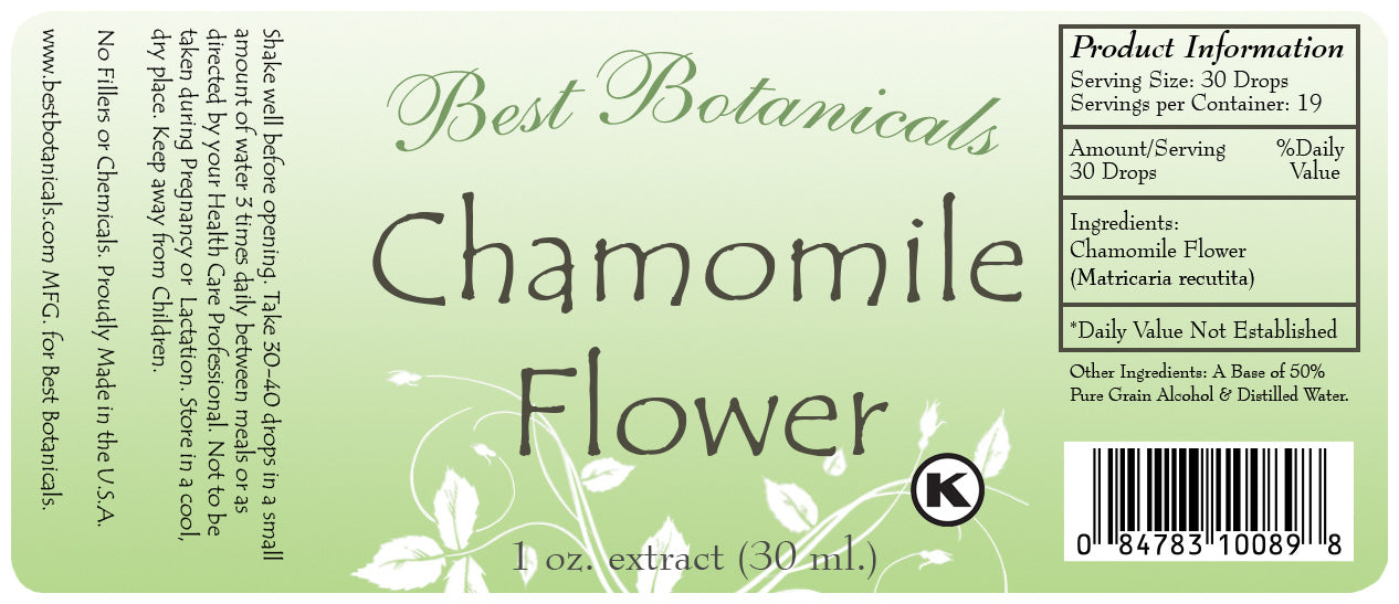 Chamomile Flower Alcohol Extract