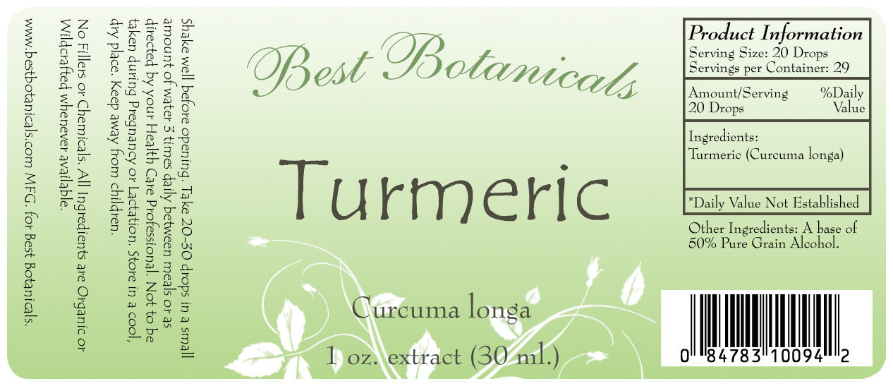 Turmeric Alcohol Extract