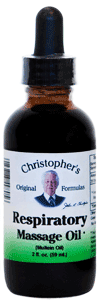 Dr. Christopher's Respiratory Massage Oil