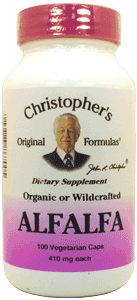 Dr. Christopher's Alfalfa Leaf Capsules