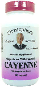 Dr. Christopher's Cayenne Capsules