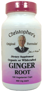 Dr. Christopher's Ginger Root Capsules