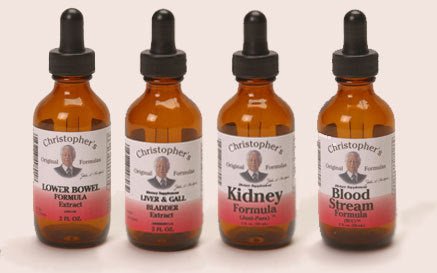 Dr. Christopher's Herbal Cleansing Kit Glycerine Extracts