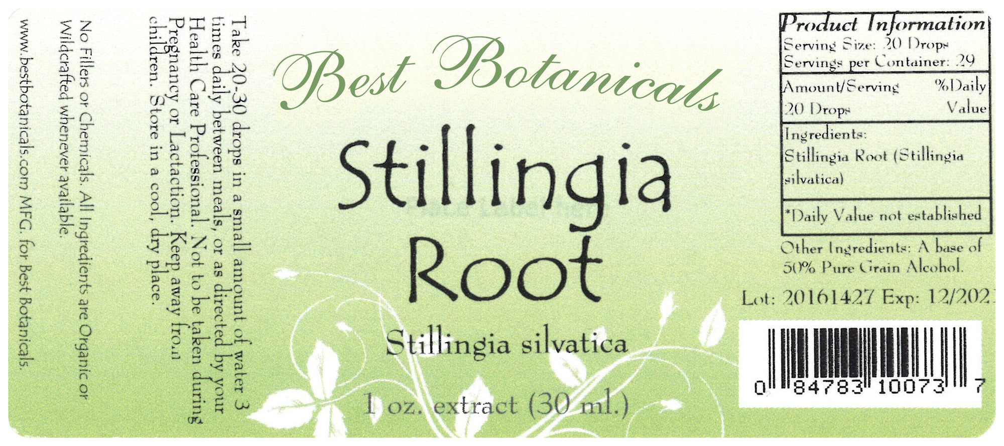 Stillingia Root Alcohol Extract