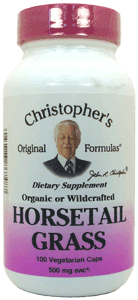 Dr. Christopher's Horsetail Herb (Shavegrass) Capsules