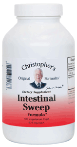 BATCH VARIANT 30% OFF - Dr. Christopher's Intestinal Sweep Formula Capsules [No Returns]